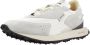 RUN OF Neon M Sneaker Off White Split Leer Beige Heren - Thumbnail 7