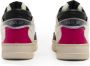 RUN OF Roze Leren Sneakers met Memory Gel Multicolor Dames - Thumbnail 3