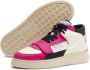 RUN OF Roze Leren Sneakers met Memory Gel Multicolor Dames - Thumbnail 4