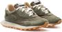RUN OF Stijlvolle Sneakers voor Moderne Man Green Heren - Thumbnail 4