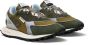 RUN OF Bruine Sneakers met Rode Details Brown Heren - Thumbnail 6
