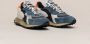 RUN OF MultiColour Sneakers met Suède Nylon en Leer Multicolor Heren - Thumbnail 5