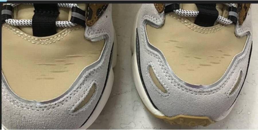 RUN OF Sneaker LEO Hunter W Wrinkle Multicolor Dames