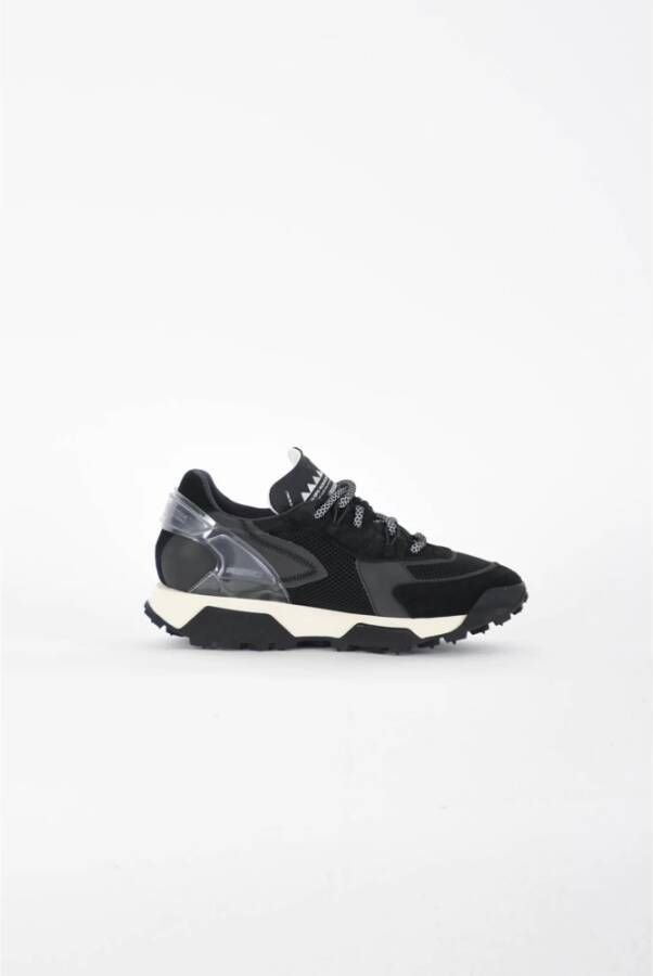 RUN OF Sneakers Black Heren