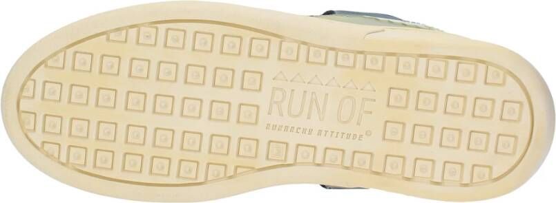 RUN OF Sneakers Blauw Blue Dames