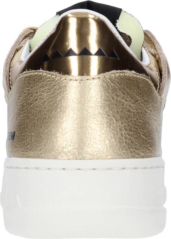 RUN OF Sneakers Golden Yellow Dames