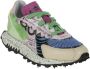 RUN OF Multicolor Leren en Synthetische Sneakers voor Dames Multicolor Dames - Thumbnail 2