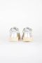 RUN OF Metallic Leren Sneakers Green Dames - Thumbnail 5