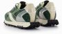 RUN OF Groene Sneakers met Streep Green Heren - Thumbnail 3