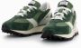 RUN OF Groene Sneakers met Streep Green Heren - Thumbnail 4