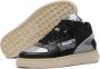 RUN OF Sneakers MID Over Black W Multicolor Dames - Thumbnail 4