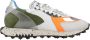 RUN OF MultiColour Leren en Technische Stof Sneakers Multicolor Heren - Thumbnail 12