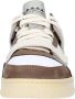 RUN OF Multicolor Leren Sneakers Brown Heren - Thumbnail 5