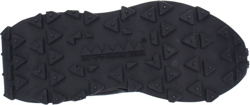 RUN OF Sneakers Zwart Black Dames