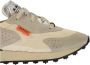 RUN OF Vaporix Suède en Nylon Trainers Beige Heren - Thumbnail 6