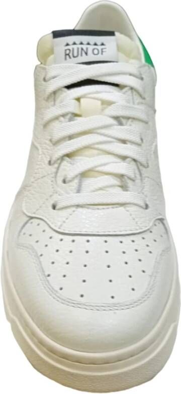 RUN OF Witte Sneakers Multicolor Heren