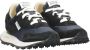 RUN OF Zwarte Suède Leren Memory Gel Sneakers Black Dames - Thumbnail 2