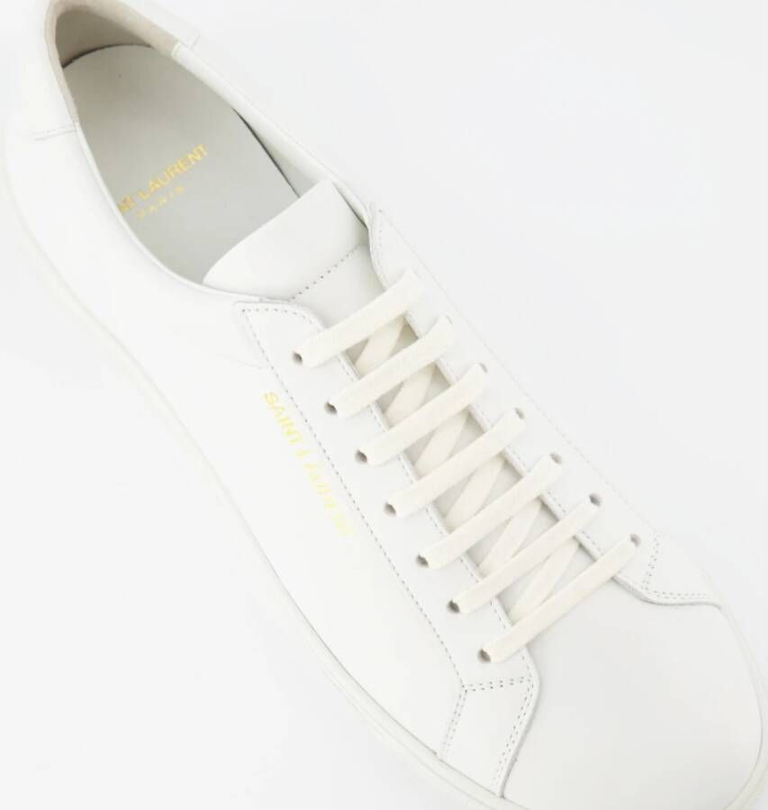 Saint Laurent Andy Lage Sneakers White Heren