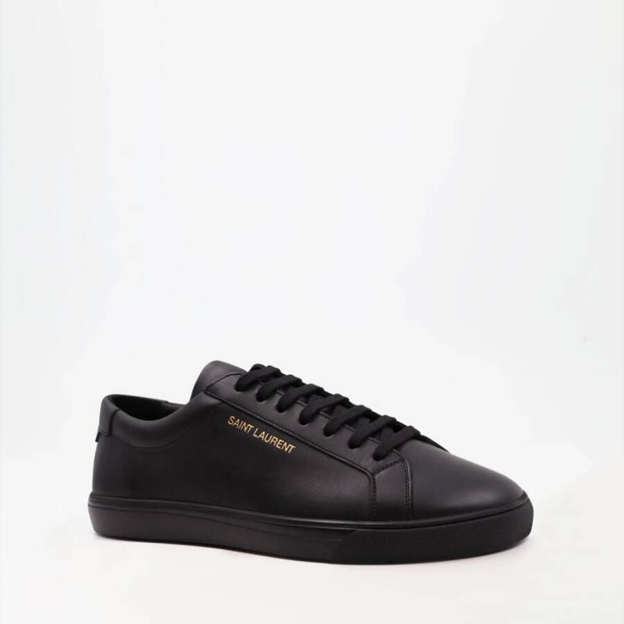 Saint Laurent Andy Veterschoenen Black Heren