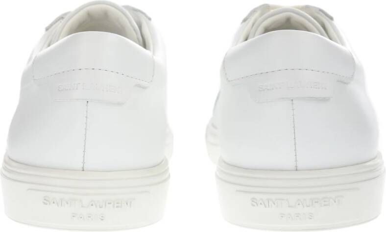 Saint Laurent Andy Witte Sneakers White Heren