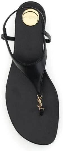 Saint Laurent Babylon Sandalen met Wrap-Around Veters