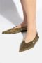 Saint Laurent Ballet Flats `Nour` Yellow Dames - Thumbnail 2