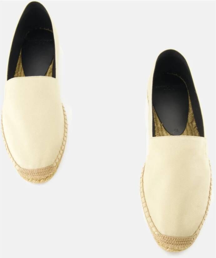 Saint Laurent Beige Gabardine Espadrilles Lente-Zomer 2025