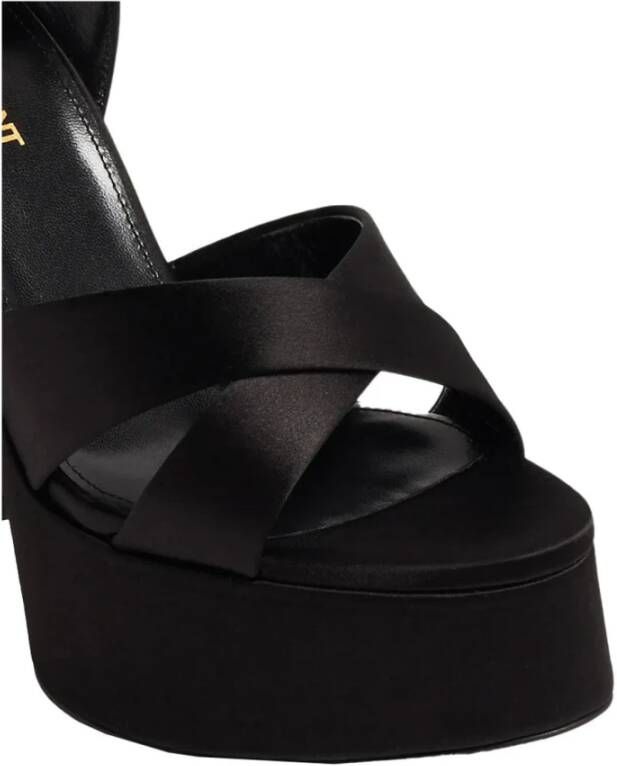 Saint Laurent Bianca Platform Sandalen