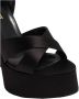 Saint Laurent Bianca platform sandalen Black Dames - Thumbnail 7