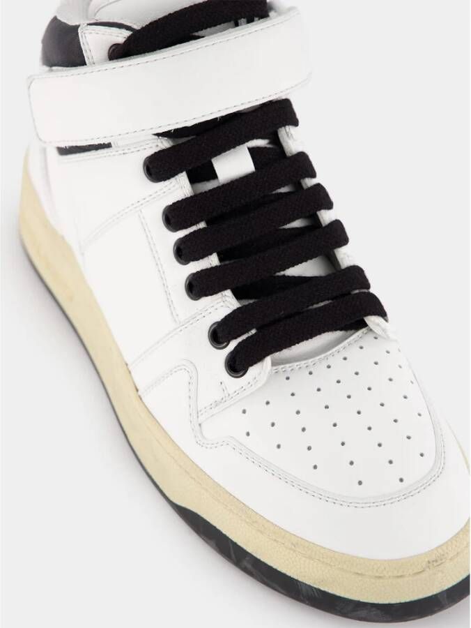 Saint Laurent Bicolor High-Top Veterschoenen