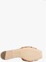 Saint Laurent Bruine Cross-Band Logo Sandalen - Thumbnail 2