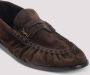 Saint Laurent Bruine Suède Loafers - Thumbnail 2