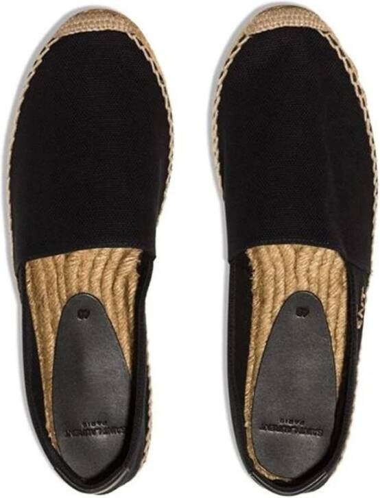 Saint Laurent Canvas Espadrille Slip-On Schoenen met Jute Zool