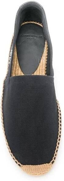 Saint Laurent Canvas Logo Espadrilles voor Mannen