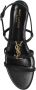 Saint Laurent Zwarte Leren Sandalen met Verstelbare Band Black Dames - Thumbnail 5