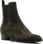 Saint Laurent Bruine Chelsea Boots voor Heren Brown Heren - Thumbnail 2
