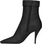 Saint Laurent Claude Ankle Boots met Strass - Thumbnail 2