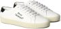 Saint Laurent Court Classic Sl 06 Geborduurde Sneakers White Dames - Thumbnail 4