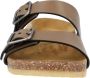 Saint Laurent Dubbele Gesp Kurk Platte Sandalen - Thumbnail 2