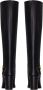 Saint Laurent Elegante Leren Enkellaarzen Black Dames - Thumbnail 3