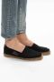 Saint Laurent Canvas Logo Espadrilles Instap Schoenen Black Heren - Thumbnail 2