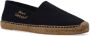 Saint Laurent Canvas Logo Espadrilles Instap Schoenen Black Heren - Thumbnail 4