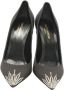 Saint Laurent Fabric heels Black Dames - Thumbnail 3