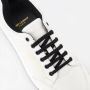 Saint Laurent Geperforeerde leren sneakers met logo print White Heren - Thumbnail 9