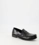 Saint Laurent Glanzende leren loafers Black Heren - Thumbnail 2