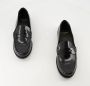 Saint Laurent Glanzende leren loafers Black Heren - Thumbnail 6