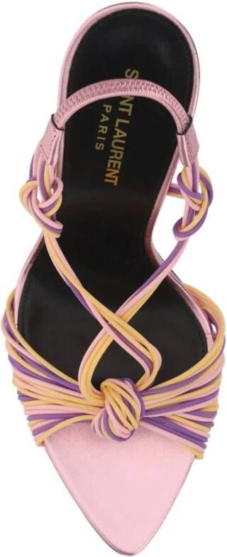 Saint Laurent Hak sandalen met plastic detail