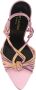 Saint Laurent Hak sandalen met plastic detail - Thumbnail 2