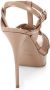 Saint Laurent Klassieke Tribute 105 Hoge Hak Sandalen Beige Dames - Thumbnail 7