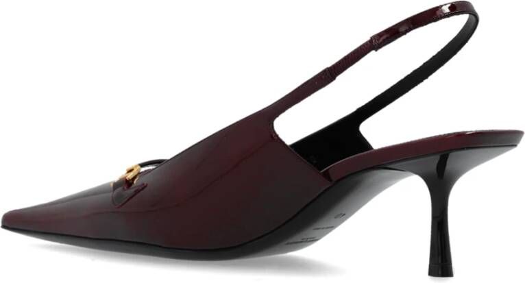 Saint Laurent Carine Heels Red Dames